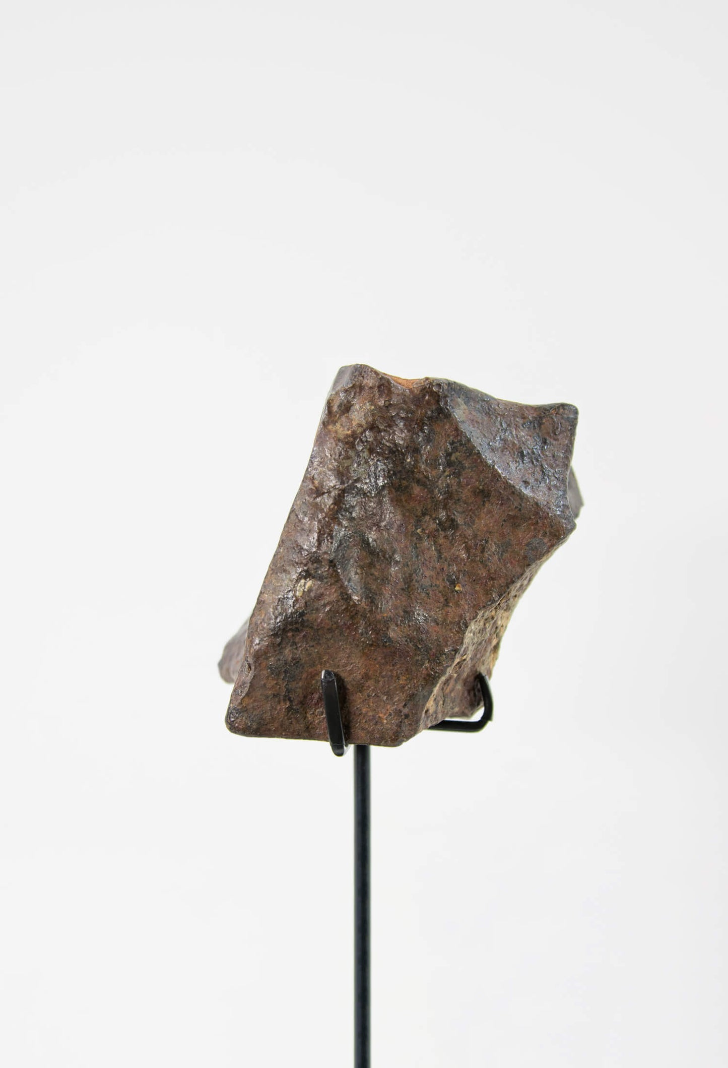 Our fallen star series NWA H5 Iron Meteorite presented on a luxury custom-designed bronze stand weighing 1141 grams