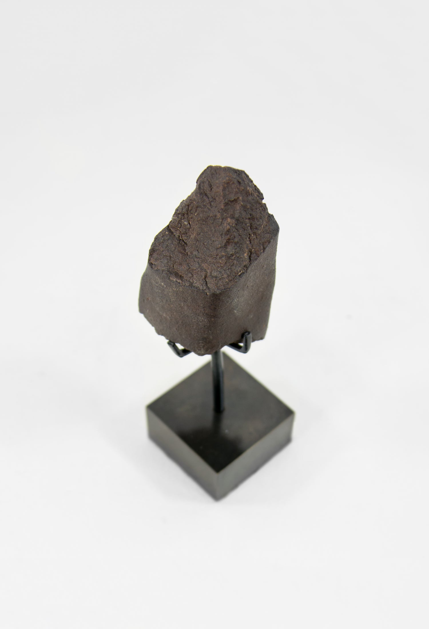 Our fallen star series NWA H5 Iron Meteorite presented on a luxury custom-designed bronze stand weighing 234 grams