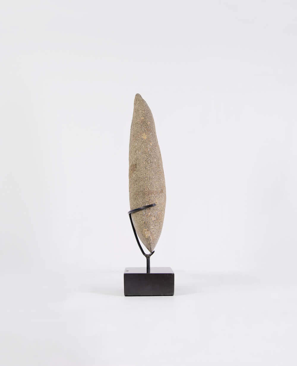 A stunning museum-standard rare authentic Neolithic hand axe measuring 261mm created by an ancient hand